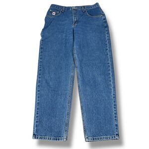 Vintage Rockies Jeans Women’s 11 Blue Denim High Rise Straight Leg Relaxed‎ Fit